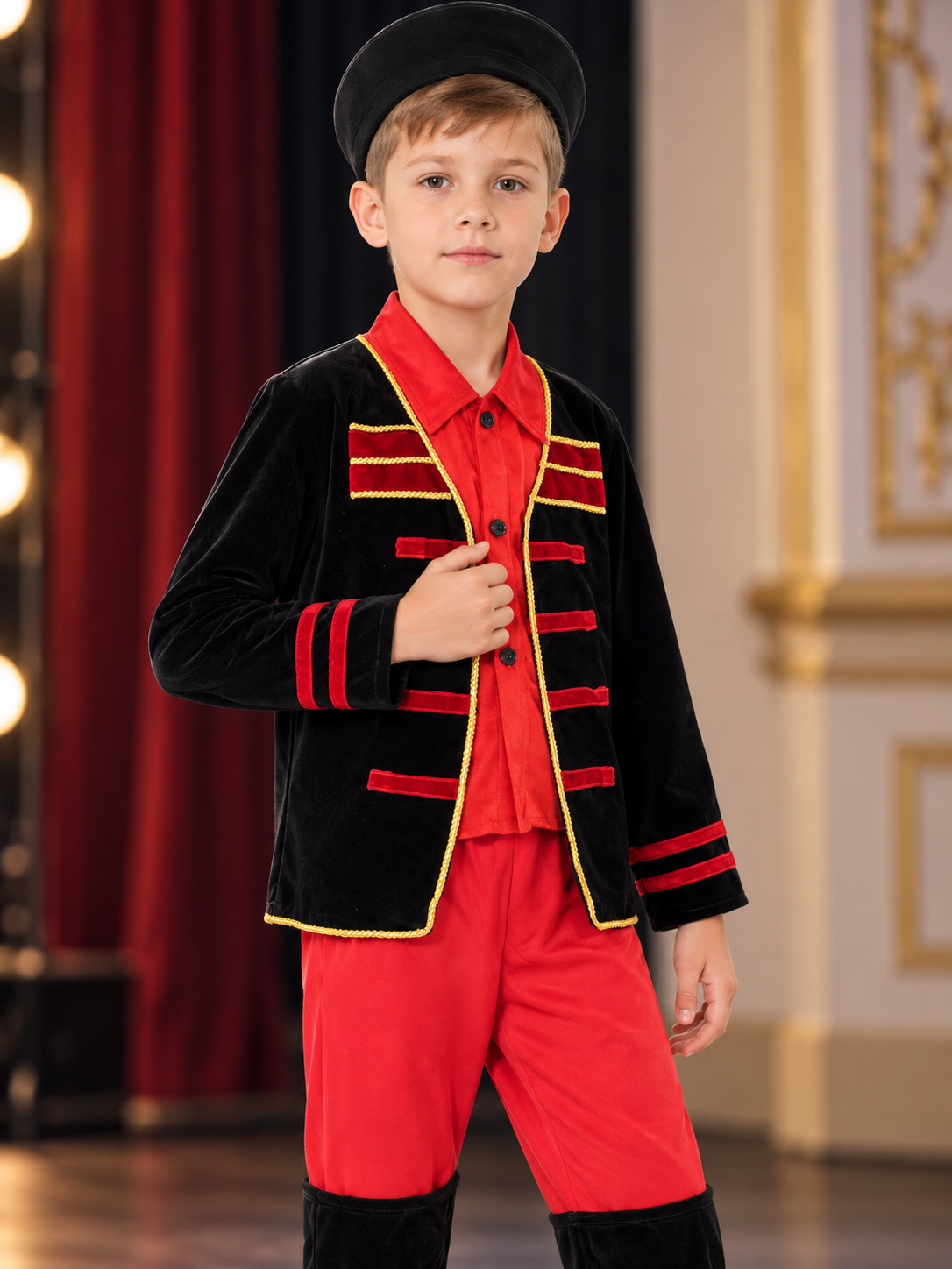 Children's Carnival Costume in Russian Stage Style Costumes detail 2