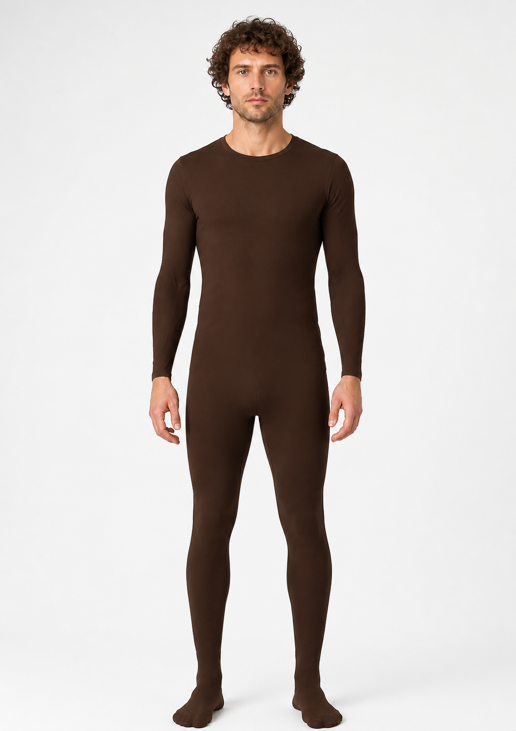 Zentai jumpsuit with covered feet and long sleeves product detail 2