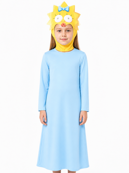 Maggie Simpson Cosplay Costume with Headpiece Costume Headwear detail 2