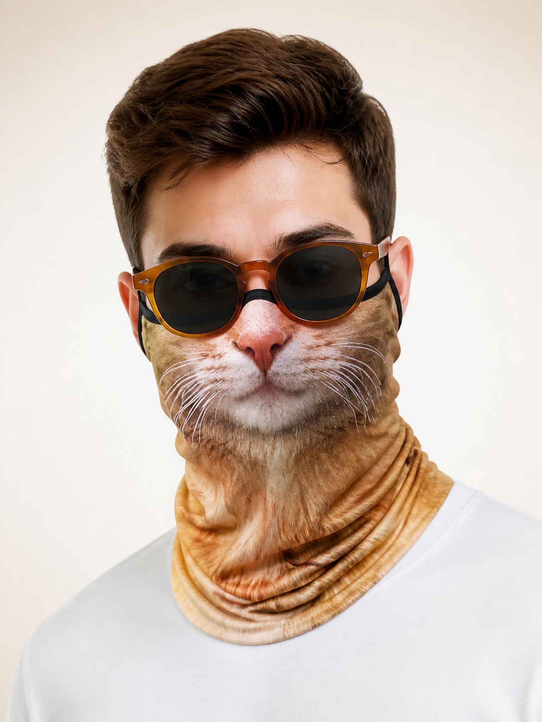 Cat Mask Headpiece for Halloween Costume Masks detail 2