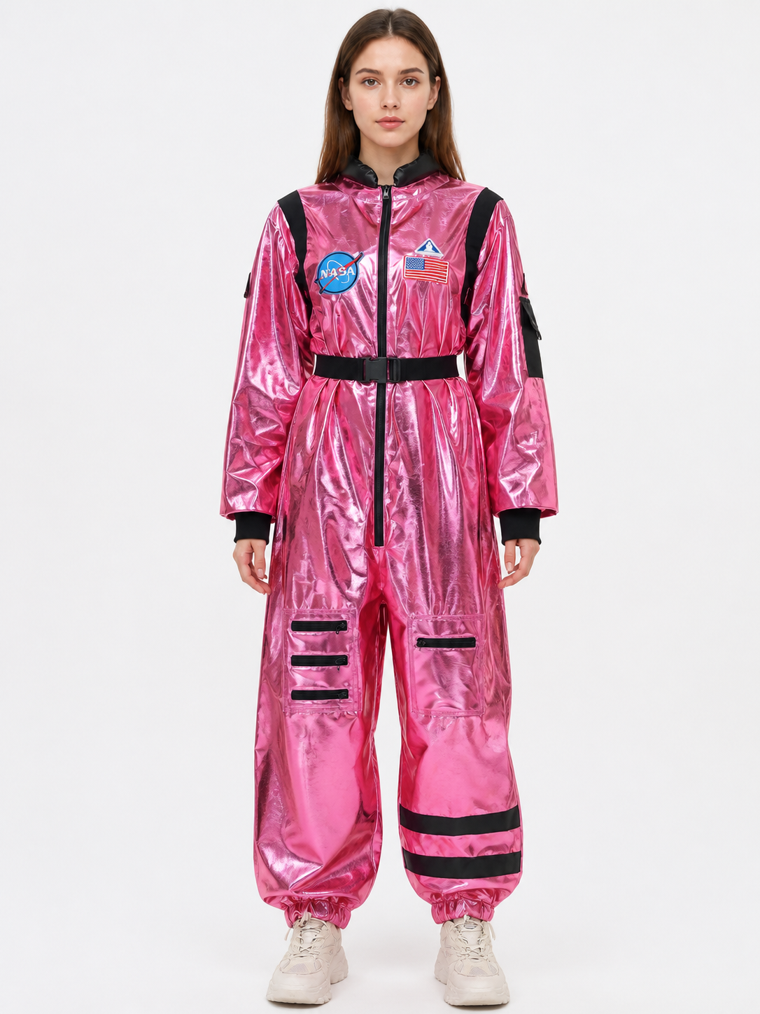 NASA Astronaut Jumpsuit with Hood and Belt