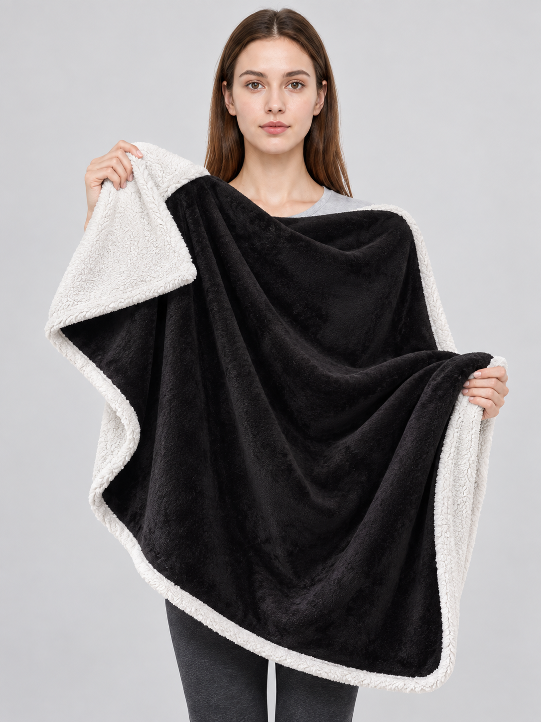 Reversible Water-Resistant Blanket for Pets Wearable Blankets detail 2