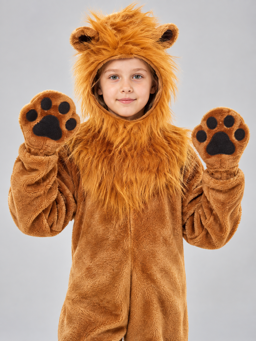 Lion Carnival Costume with a Full Mane Costumes detail 2