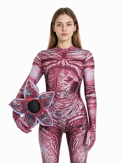 Carnivorous Flower Monster Carnival Costume with Headpiece Costume Headwear detail 3