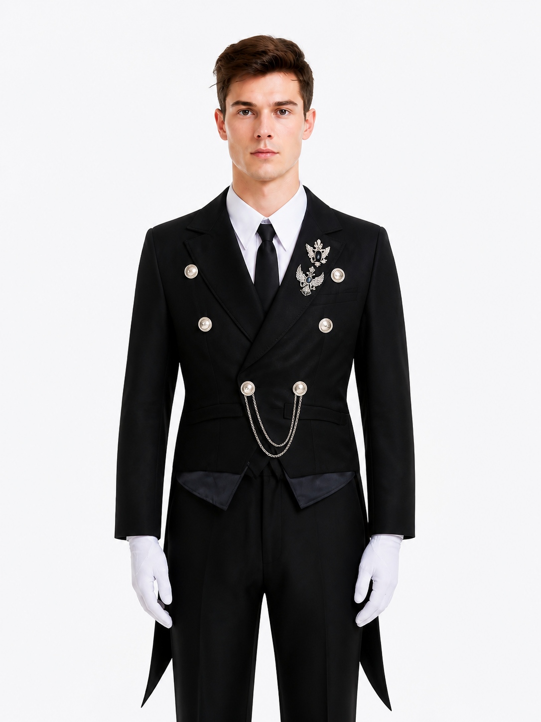 Cosplay Costume, Tailcoat with Vest and Trousers Costumes detail 3