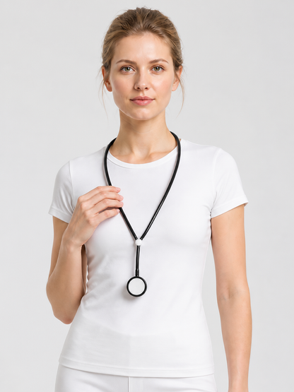 Black and White Stethoscope, Medical-Themed Prop