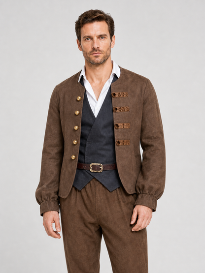 Jack Sparrow Pirate Costume for Adults for Halloween Costumes detail 3