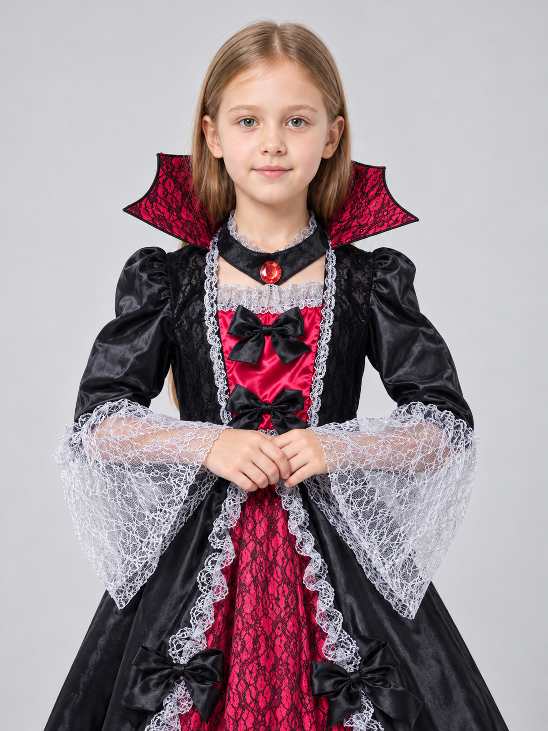 Vampire Costume with Long Dress Costume Dresses detail 2