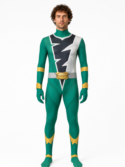 Knight Jumpsuit Costume with Mask and Zipper Costume Masks detail 3