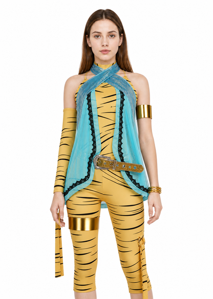 Cleo de Nile Cosplay Costume with Cape and Belt Costume Capes detail 3