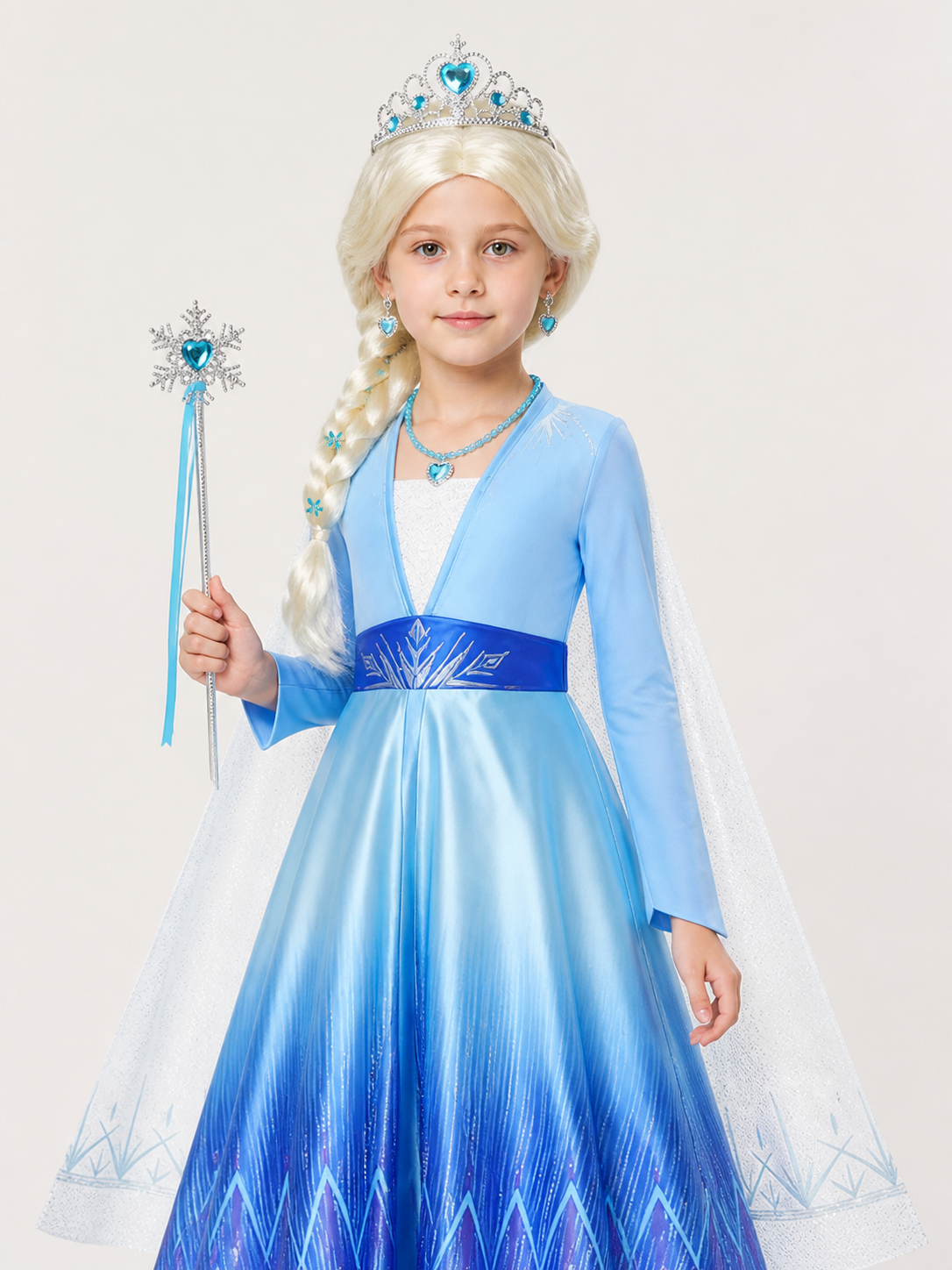 Snow Queen Carnival Costume for Halloween Costumes detail 2