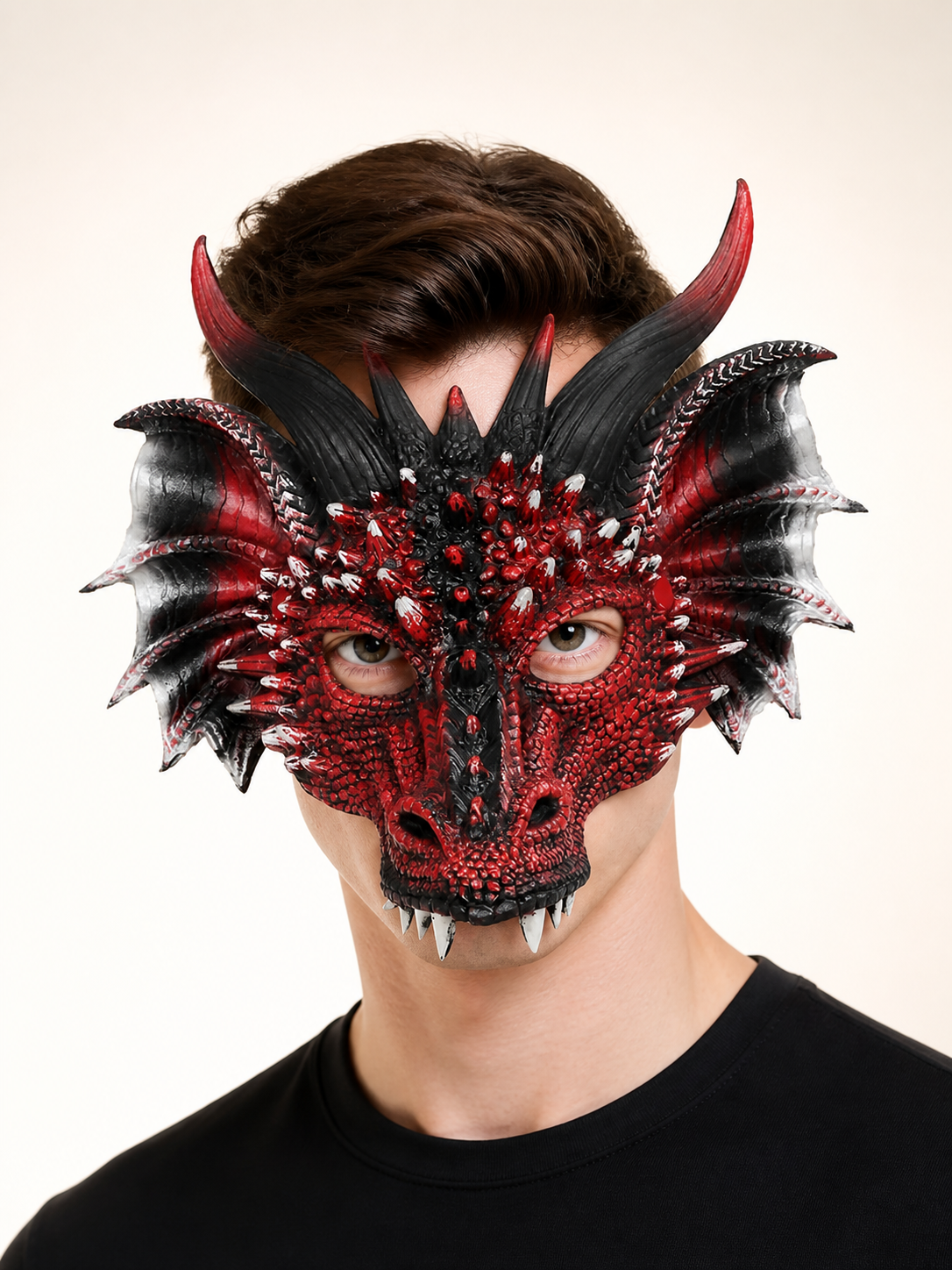 Dragon Carnival Headpiece for Halloween Costume Headwear detail 2