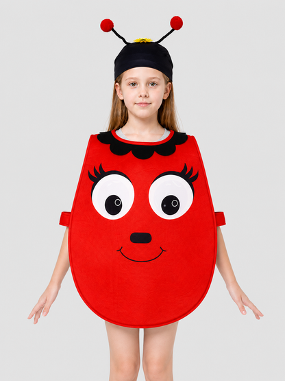 Tomato Cosplay Costume with Mustache Hat Costume Headwear detail 3