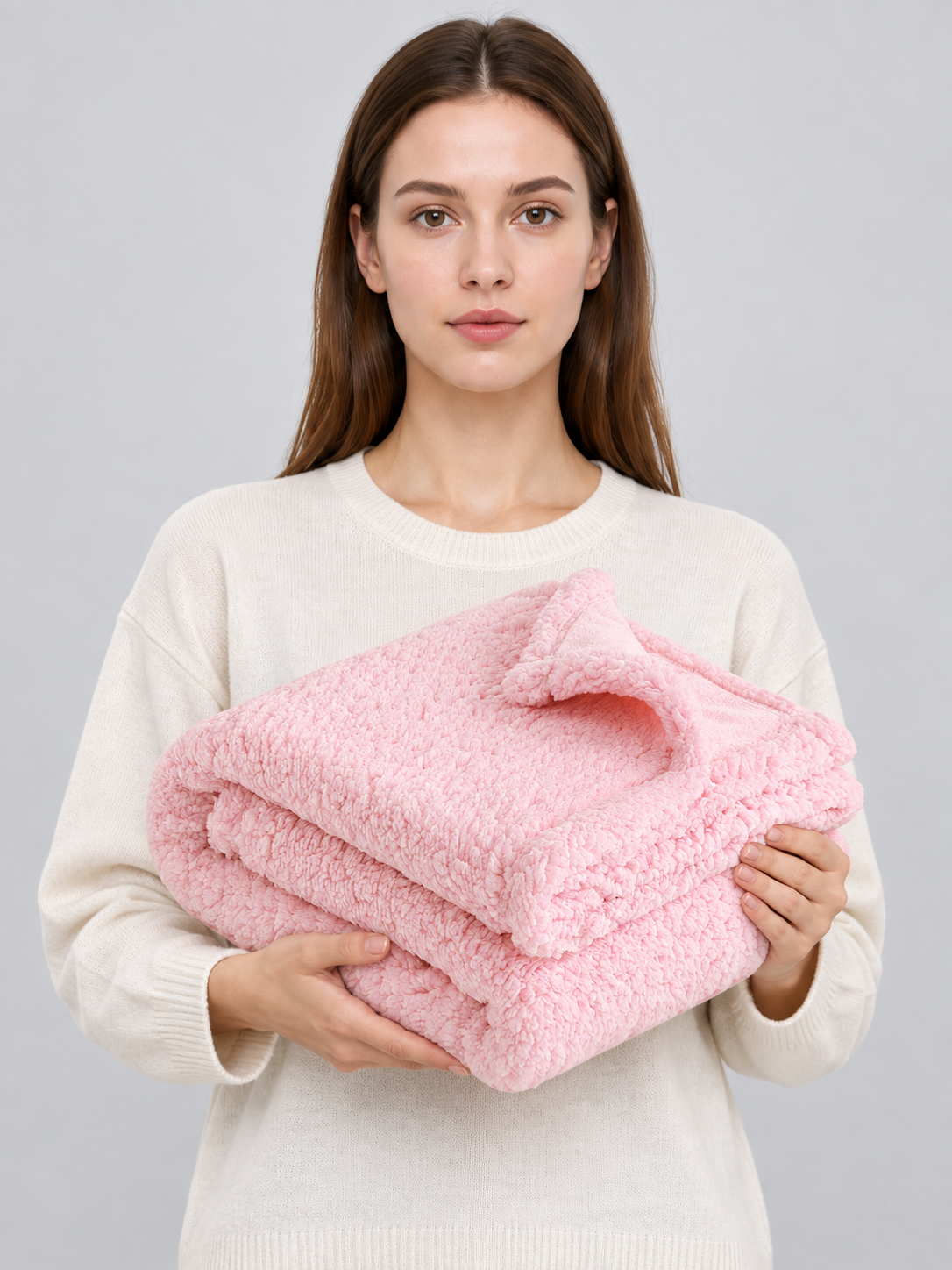 Fluffy Reversible Pet Blanket Wearable Blankets detail 2
