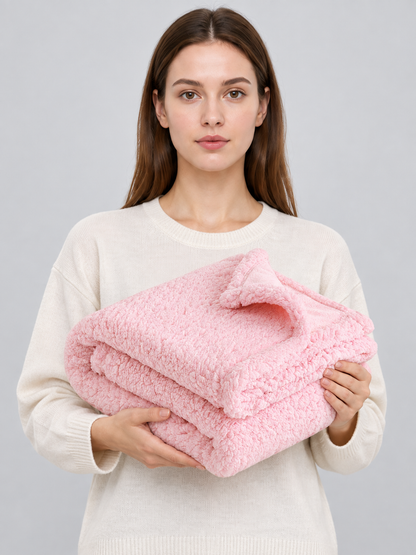 Fluffy Reversible Pet Blanket Wearable Blankets detail 2