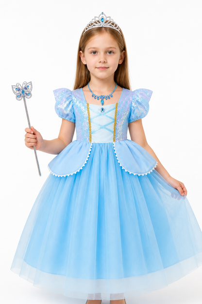 Cinderella Princess Costume with Accessories Costume Accessories detail 3
