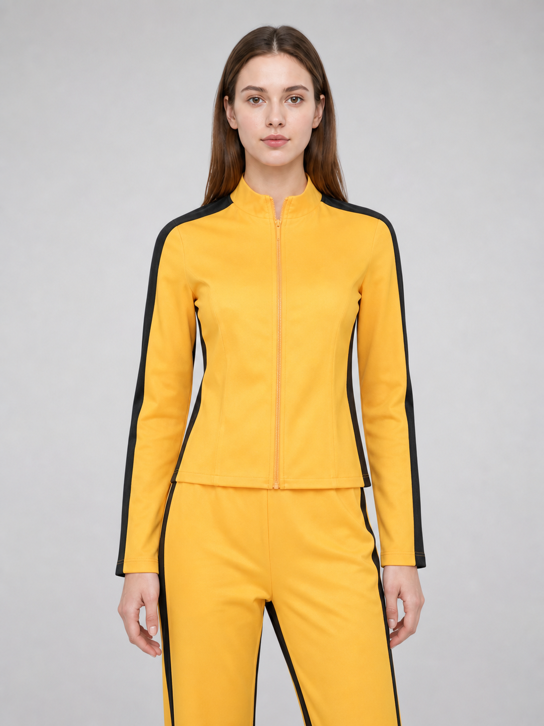 Yellow-and-Black Cosplay Tracksuit