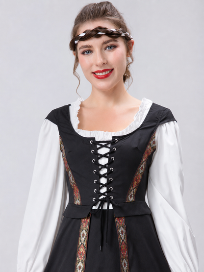 Medieval-Style Costume Dress for Cosplay