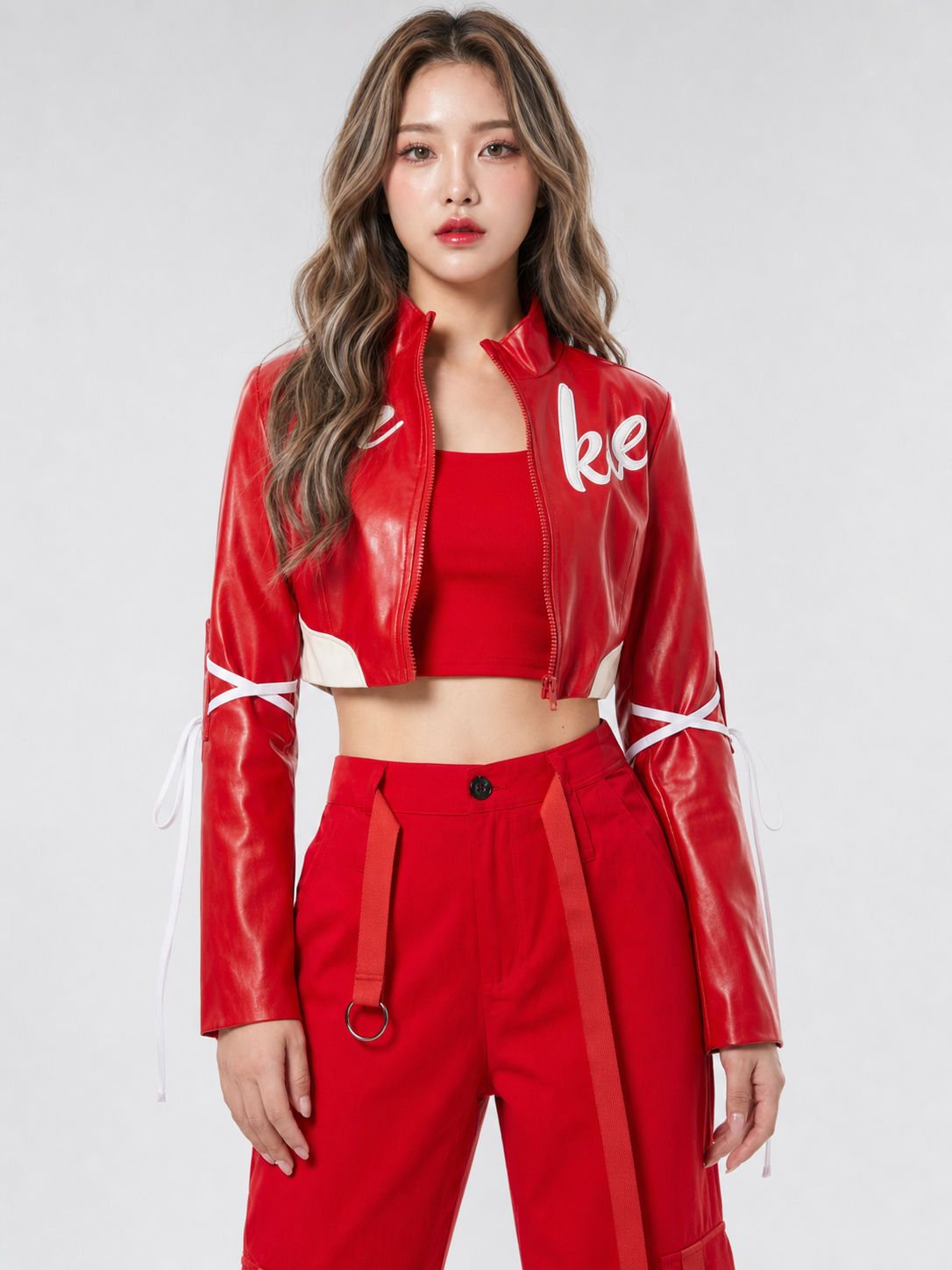 Stage Set: Red Jacket and Pants