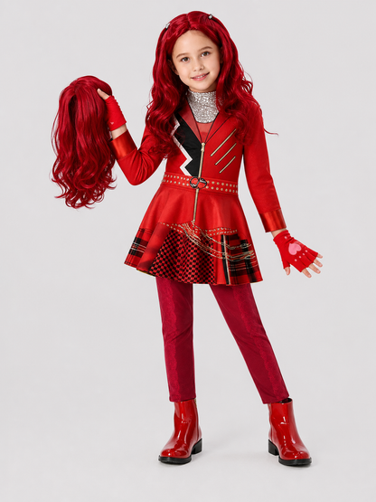 Red from Descendants 5 Cosplay Costume Dress Costume Dresses detail 3