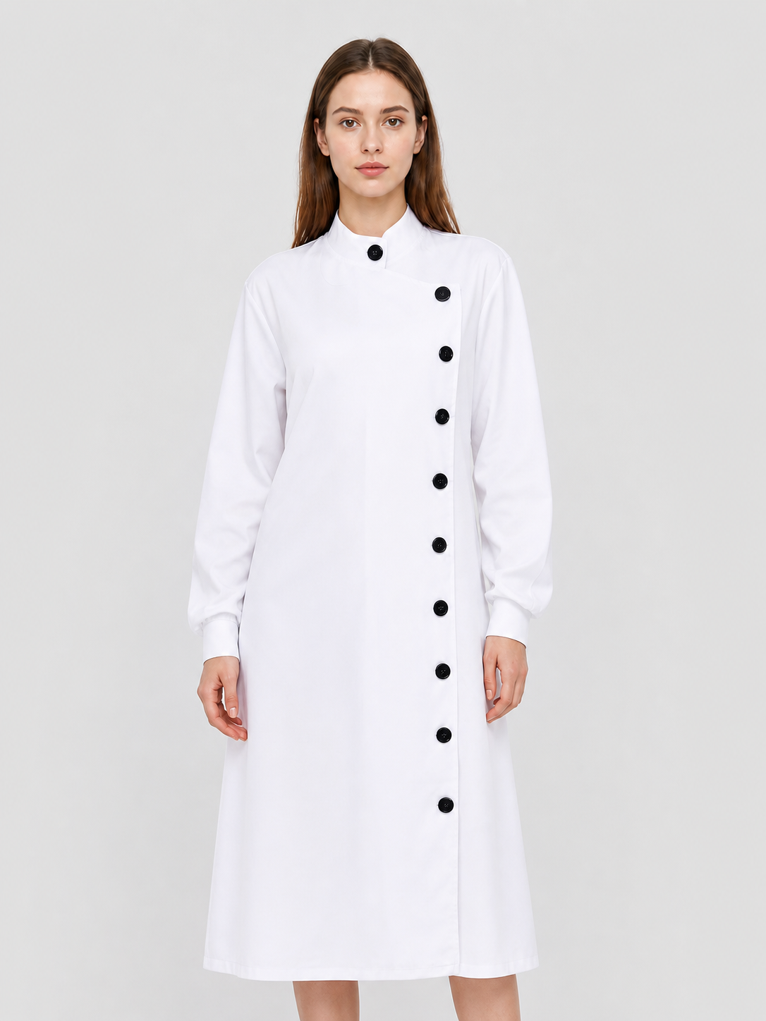 Halloween Carnival Costume, White Long Coat Costumes detail 2