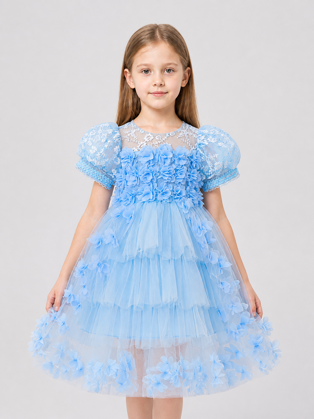 Lace Tutu Dress for a Flower Girl