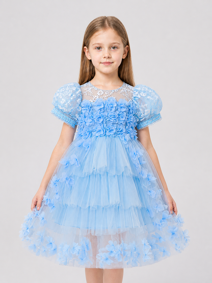 Lace Tutu Dress for a Flower Girl