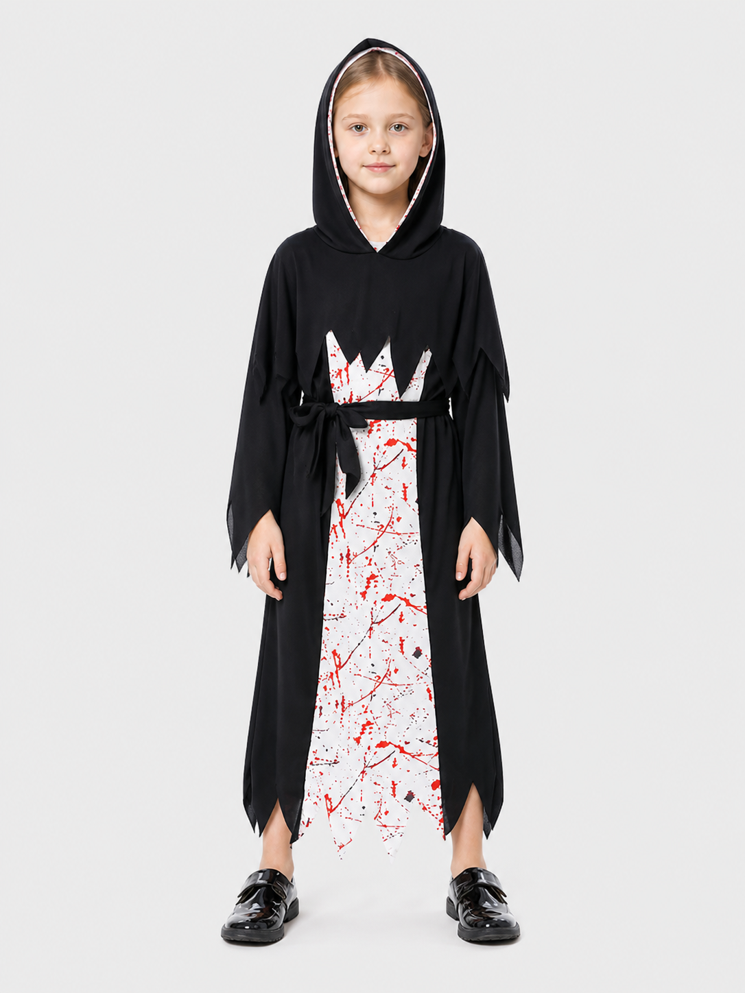 Hooded Grim Reaper Cosplay Costume for Halloween Costumes detail 3