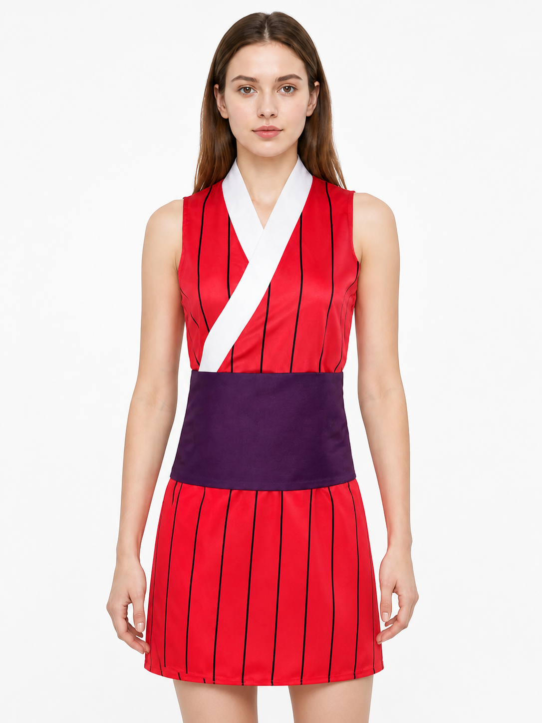 Short, Sleeveless Makio Cosplay Dress Costume Dresses detail 2