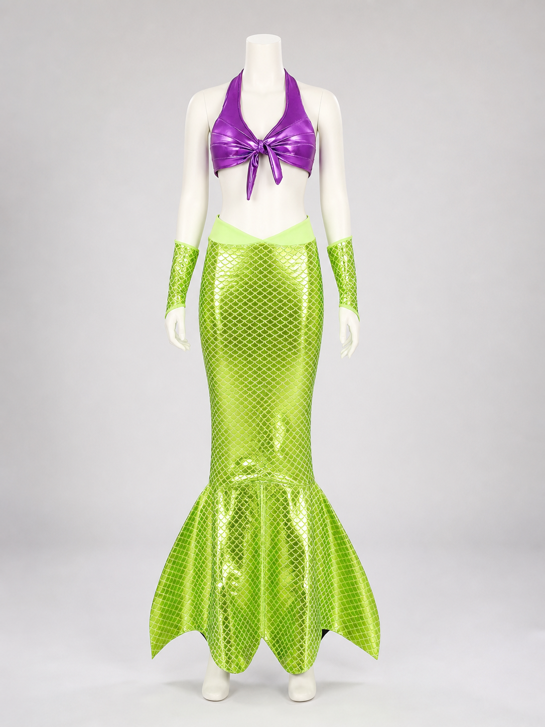 Mermaid Cosplay Costume with Fish-Scale Pattern Costumes detail 2