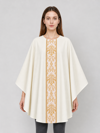 Cosplay Costume: Robe with Gold Pattern
