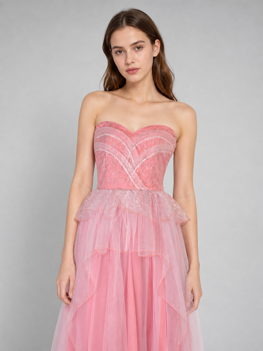 Pink Glinda Cosplay Dress Inspired by Wicked 2