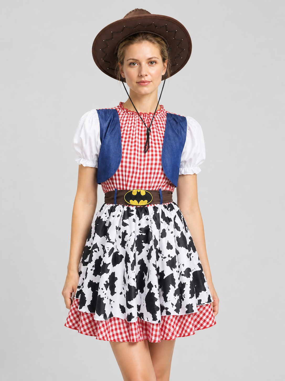 Judy Cosplay Costume from Zootopia, Skirt and Vest Costumes detail 3
