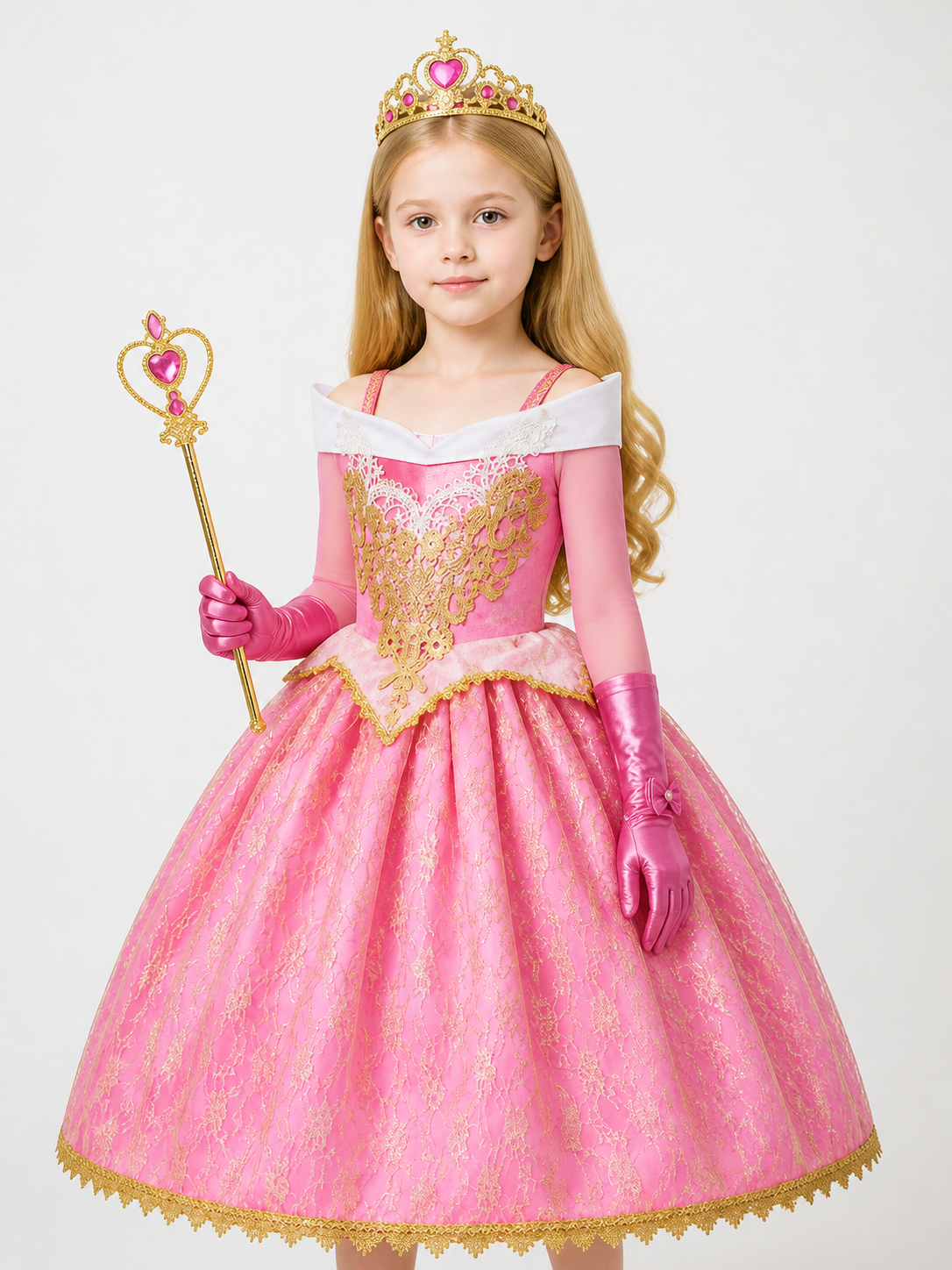 Pink Princess Costume for Halloween