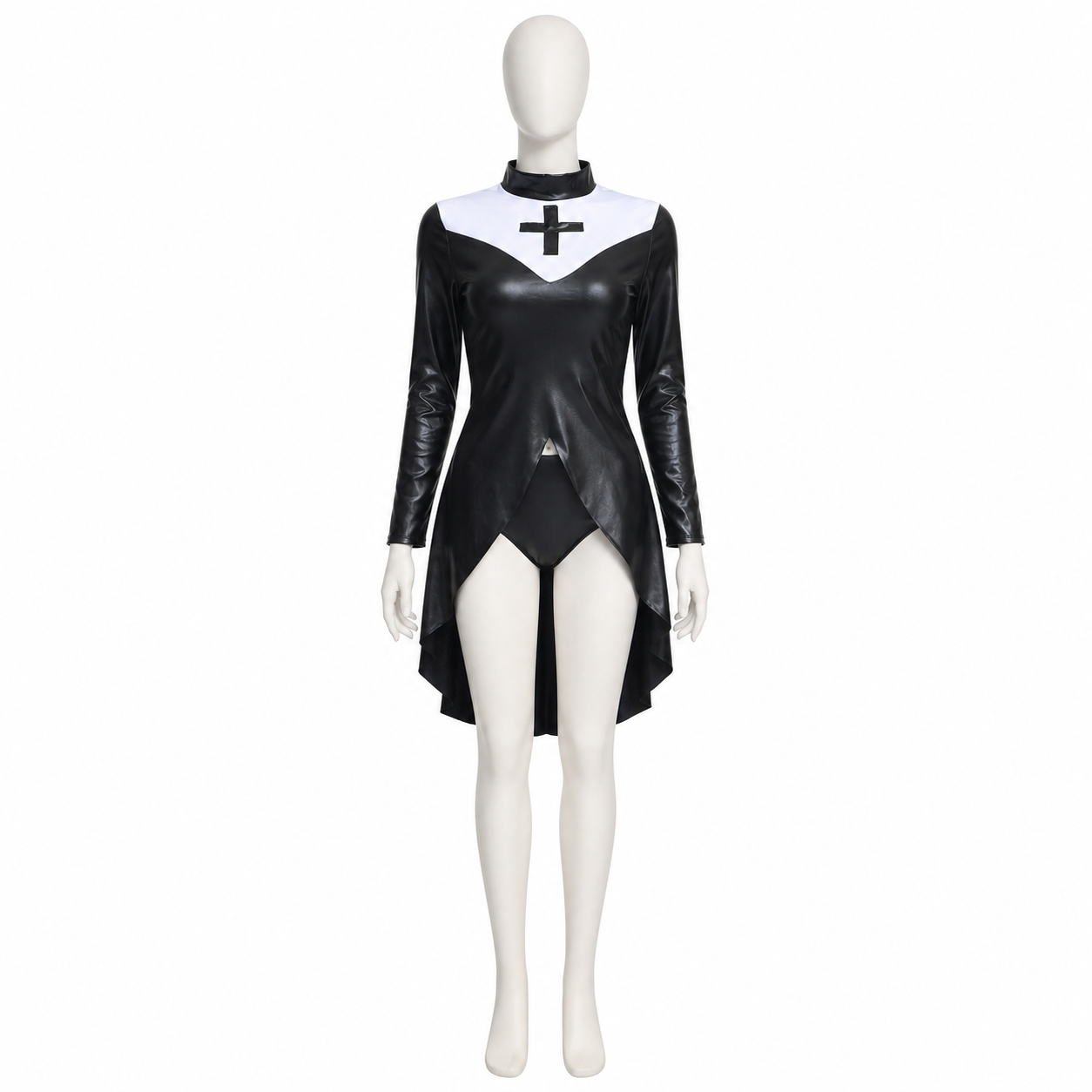 PU Punk Cross Halloween Costume Costumes detail 3