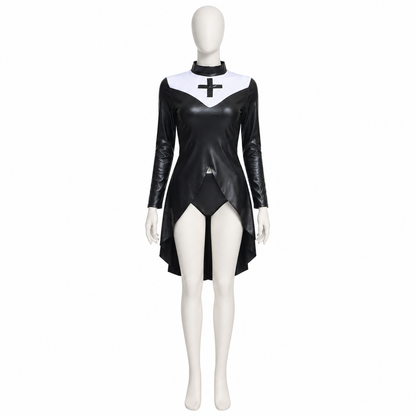 PU Punk Cross Halloween Costume Costumes detail 3