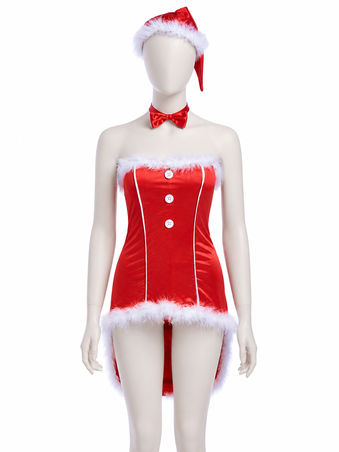 Christmas Carnival Costume: Red Dress Costume Dresses detail 2