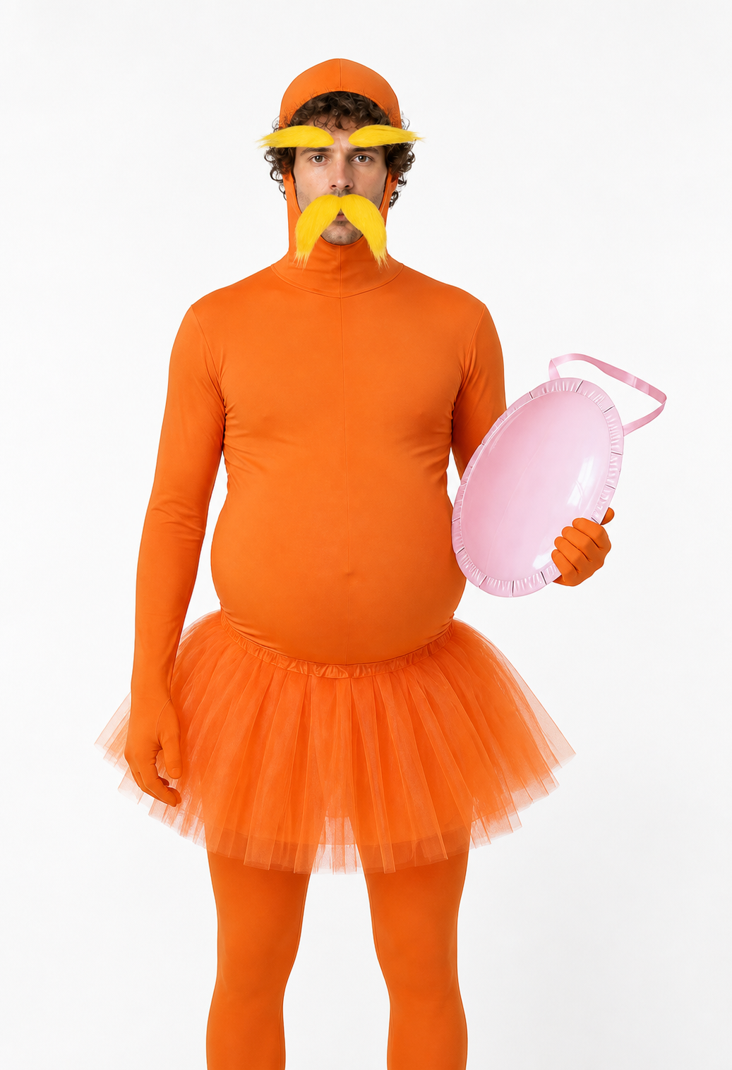 Halloween Jumpsuit Costume with a Fake Belly and Skirt Costumes detail 3