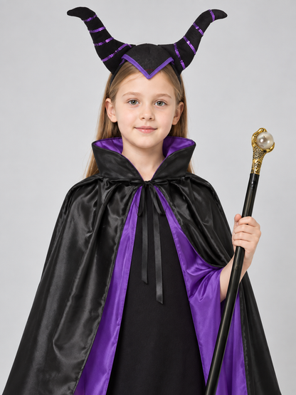 Witch Carnival Costume with Cape Costume Capes detail 2