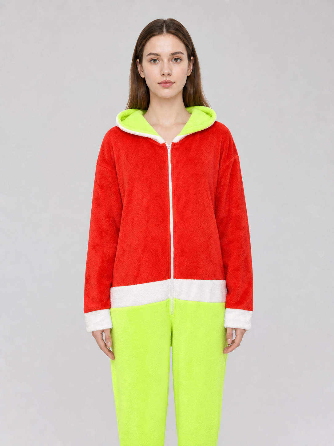 Halloween Hooded One-Piece Pajama Costume