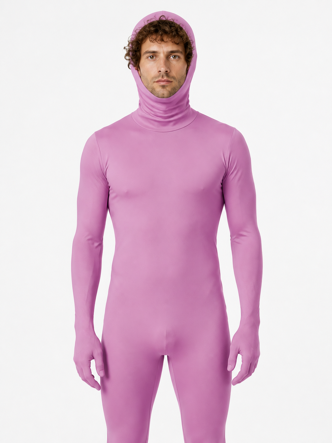 Open-Face Hooded Zentai Bodysuit product detail 3