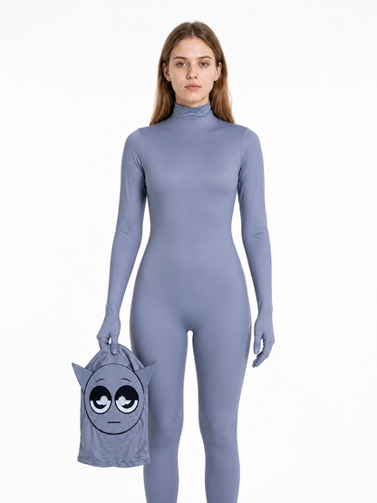 Hooded Cat Jumpsuit Costume with Print Costumes detail 3