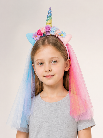 Unicorn Carnival Headband for Halloween Costume Headwear detail 2
