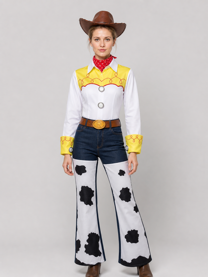Toy Story Cosplay Costume: Woody, Bo Peep, and Jessie Costumes detail 3