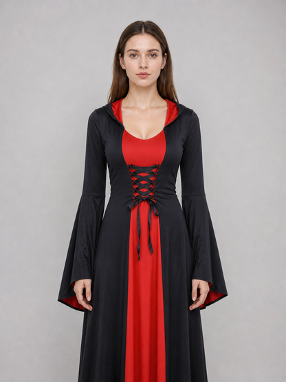 Gothic Hooded Halloween Costume