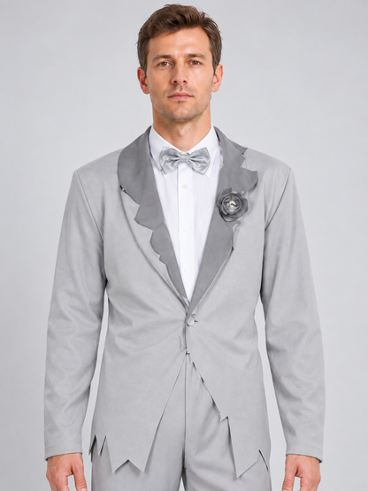 Vampire Costume: Jacket, Shirt, Pants, Bow Tie