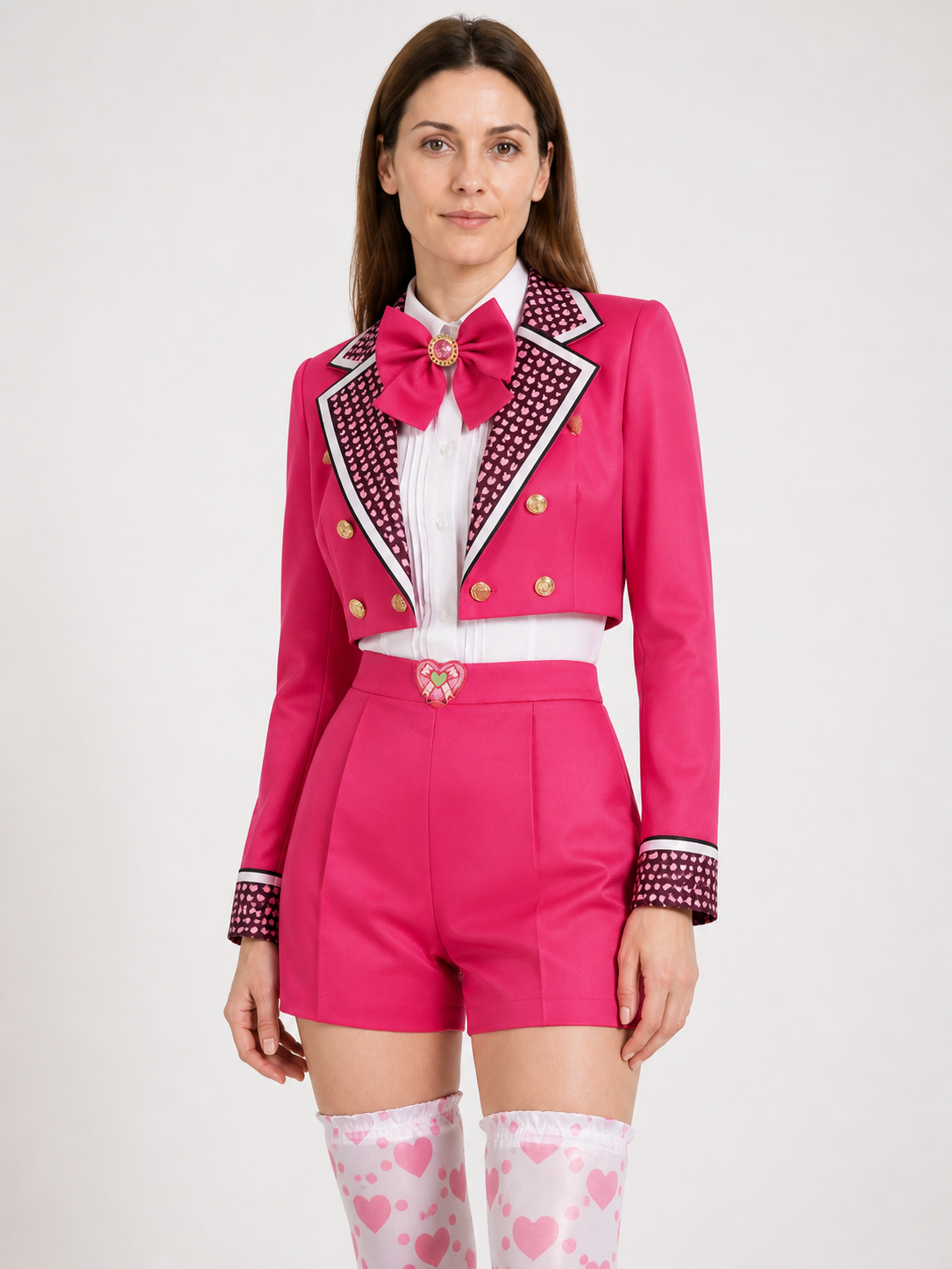 Descendants Cosplay Costume with Pants for Halloween Costumes detail 2