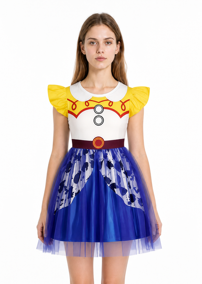 Costume Dress with a Full Skirt and Belt Costume Dresses detail 3