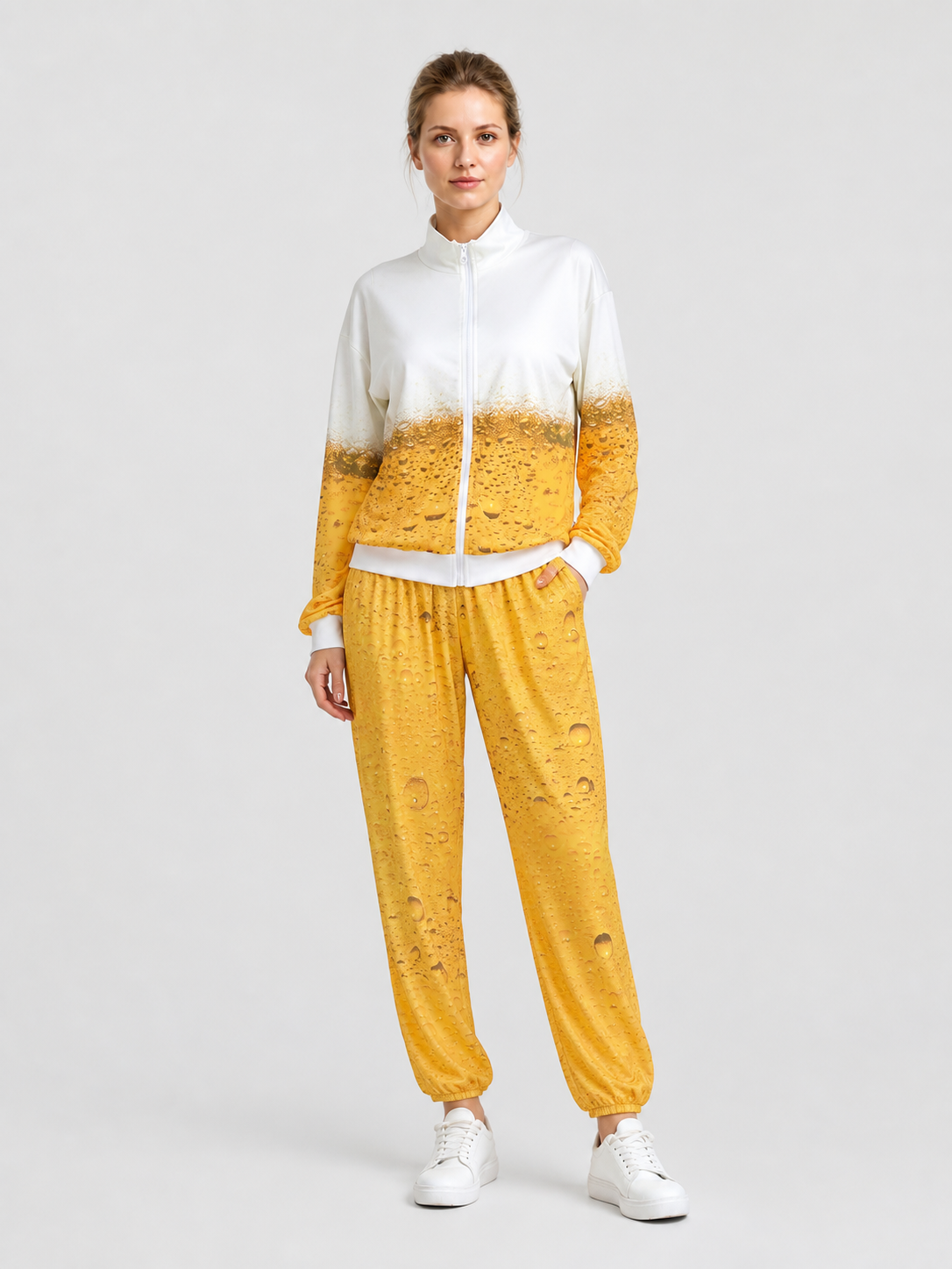 Retro Gradient Jacket and Pants Costume for Oktoberfest Costumes detail 2
