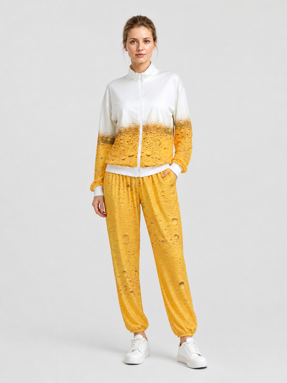 Retro Gradient Jacket and Pants Costume for Oktoberfest Costumes detail 2